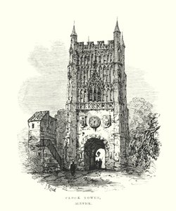 Klokkentoren, Alnwick door Samuel Read